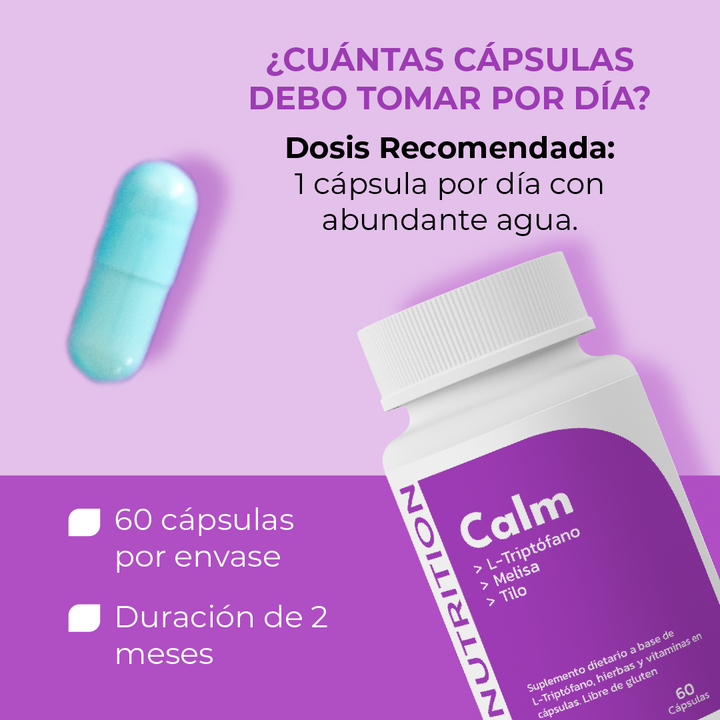 Combo Descanso: Bisglicinato de Magnesio + Calm