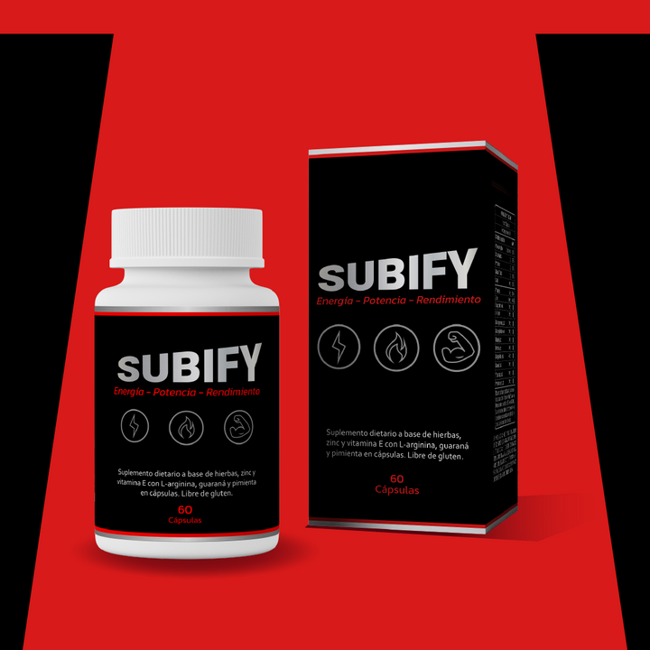 SUBIFY - Potencia, Energía y Rendimiento - 60 Cápsulas